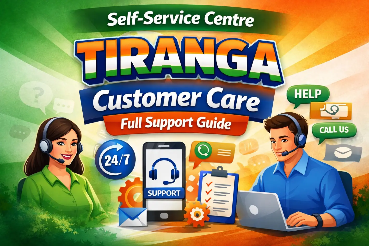 Self-Service Centre Tiranga Customer Care
